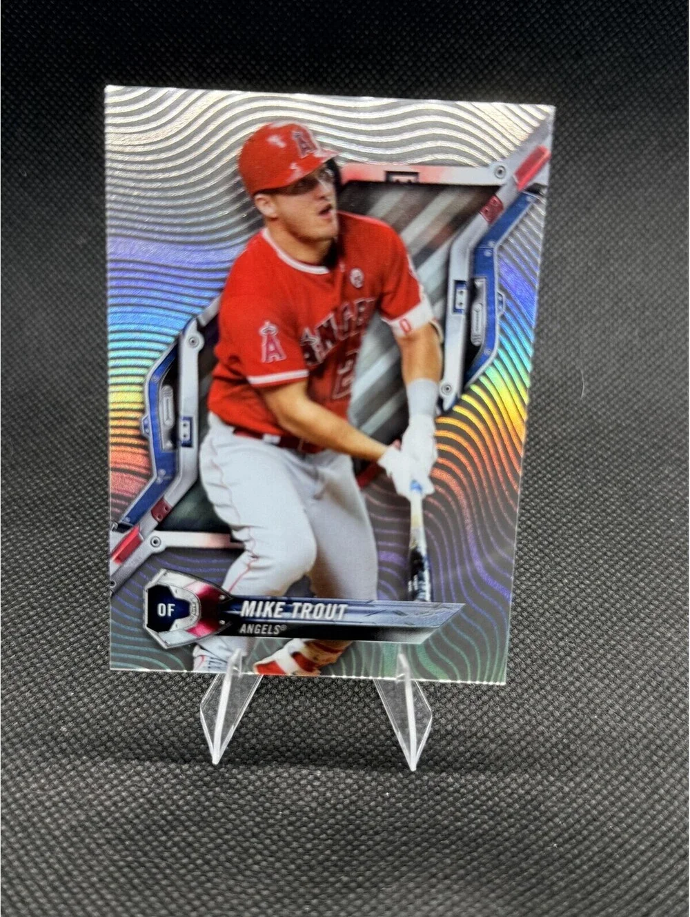 Mike Trout #HT-MT 2018 Topps High Tek Los Angeles Angels